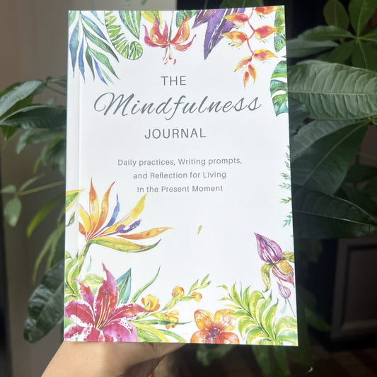 Mindfulness Journal - 100 Unique Daily Writing Prompts for Anxiety