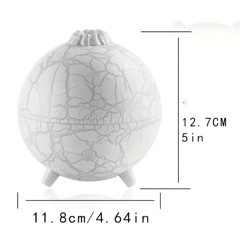 1pc Planet Cracked Flame Diffuser, Ambient Light