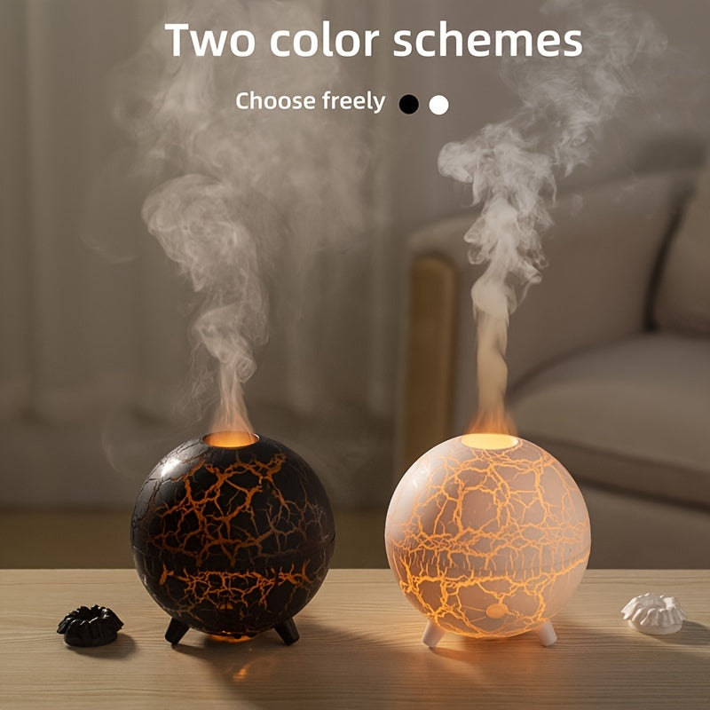 1pc Planet Cracked Flame Diffuser, Ambient Light